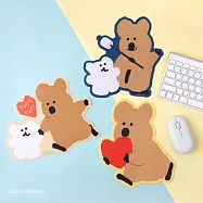 DINOTAENG Slim超薄造型滑鼠墊 -愛心