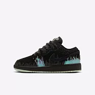 Nike 耐吉 Air Jordan 1 Low GS [HQ3442-001] 大童 運動休閒鞋 萬聖節 夜光 黑