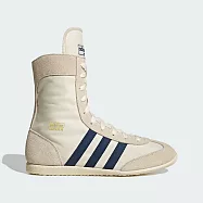 Adidas 愛迪達 Japan H W [JR8123] 女 運動休閒鞋 拳擊靴 高筒 米色 深藍 24cm 米/深藍