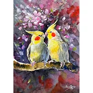 【玲廊滿藝】曾啟文-那年夏天初見38x26cm