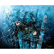 【玲廊滿藝】曾啟文-台灣之美系列-螢火蟲與紅頭山雀的對話91x116.5cm