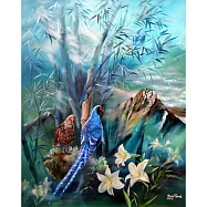 【玲廊滿藝】曾啟文-台灣之美系列-鶼鰈情深100x80cm