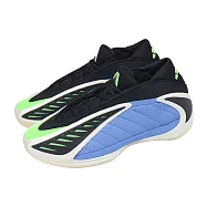 adidas 籃球鞋 Anthony Edwards 2 男鞋 藍 黑 灰狼隊 愛德華茲 愛迪達 JR4359 30.5cm BLUE/BLACK