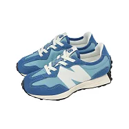 New Balance NB 休閒鞋 327 Wide 中童 小朋友 寬楦 藍 白 復古 運動鞋 PH327PW-W