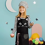 《danica》Jubilee廚師帽+平口雙袋兒童圍裙 - 小貓咪