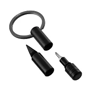 《REFLECTS》Porto永恆筆螺絲起子鑰匙圈(墨黑) | 吊飾 鎖匙圈 永恆鉛筆 免削鉛筆 螺絲起子 一字起 工具組