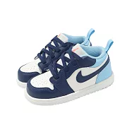 Nike 童鞋 Jordan 1 Low ALT TD 小童 學步鞋 寶寶鞋 藍 喬丹 魔鬼氈 DR9747-149