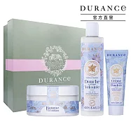 DURANCE朵昂思 琉璃苣香氛沐浴潤膚禮盒組(沐浴露+潤膚霜+護手霜+禮盒)