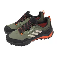 adidas 戶外鞋 Terrex AX4 GTX 男鞋 綠 黑 紅 防水 登山 抓地 越野 愛迪達 IG6579