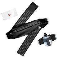 ARKY Attach&Run Belt 單車/路跑/馬拉松必備 運動閃電腰包 全配 無 紐西蘭黑