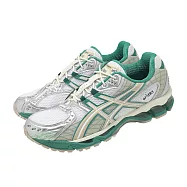 Asics 休閒鞋 GEL-Nimbus 10.1 男鞋 白 綠 緩震 復古跑鞋 亞瑟士 1203A543102