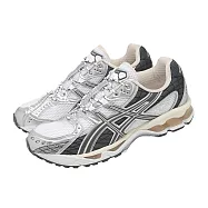 Asics 休閒鞋 GEL-Nimbus 10.1 男鞋 白 灰 緩震 復古跑鞋 亞瑟士 1203A543104