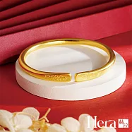 【Hera 赫拉】沙金古法黃銅合金手鐲 H114101504 祥雲