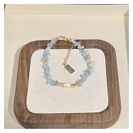 【Hera 赫拉】輕奢海藍寶珍珠手鍊 H114101506 藍色