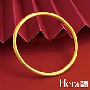 【Hera 赫拉】古法銅不掉色沙金手鐲 H114101505 62mm