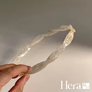 【Hera赫拉】高級螺旋醋酸髮箍 H114101503 人魚色
