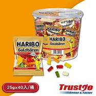 【美式賣場】HARIBO 哈瑞寶 金熊Q軟糖 1公斤(小包裝 派對桶)