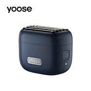 【 yoose 有色】 MINI 5 隨身五刀頭往復式刮鬍刀 石墨藍