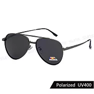 【SUNS】時尚飛行員偏光墨鏡 Polarized太陽眼鏡 中性駕駛墨鏡 彈簧鏡腳 防眩光 抗UV400 S567 槍框灰片