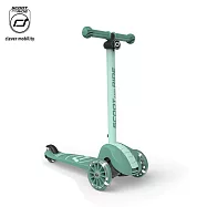 奧地利【Scoot&Ride】Kick 3S炫輪滑板車 森林綠