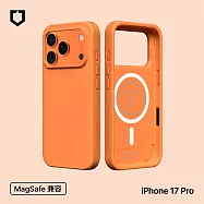 犀牛盾 iPhone 17 Pro SolidX MagSafe兼容 強化吸震緩衝防摔磁吸手機殼- 螢光橘