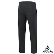 【ATUNAS 歐都納】男款石墨烯抑菌蓄熱內著長褲/小尺碼A1UCGZ19M- S 黑
