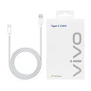 VIVO 原廠台灣公司貨 8.5A USB-A to Type-C 閃充充電線 -支援90W閃充 (盒裝) 白色