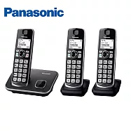 Panasonic 國際牌 DECT長輩用數位無線電話(三子機) KX-TGE613TWB