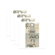 HAPILA 推活周邊 推活 周邊 4包共8入八字環 鑰匙圈 鑰匙扣 扣環 配件 吊飾圈 一包2入