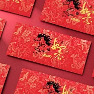 1A 2026 馬年 西式 紅包袋 如意 10張入 /包 2006