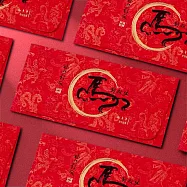 1A 2026 馬年 西式 紅包袋 馬到成功 福迎新歲 10張入 /包 2005