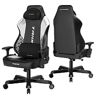 DXRACER TANK泰坦級 電競賽車椅 (黑白色/皮面)