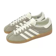 adidas 休閒鞋 Muenchen W 女鞋 灰 麂皮 復古 慕尼黑 愛迪達 JS3990 24cm GREEN/WHITE