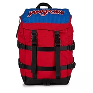 Jansport Mini Skip Pack [JS0A85VS5XP] 後背包 復古小包 側邊拉鍊 方便收納 炙熱紅 FREE 紅/藍