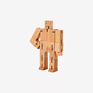 Cubebot 酷比人【經典迷你】木製變形積木機器人.益智設計玩具.療癒小物推薦.生日禮物.聖誕交換禮物 樸實木