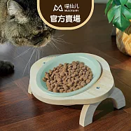 【喵仙兒】馬卡龍陶瓷碗架組 青色