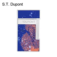 S.T.Dupont 都彭 slimmy 打火機 海底二萬里 藍色 28053