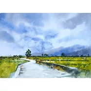 【玲廊滿藝】張宏彬-小徑之美38x53cm