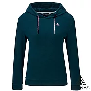 【ATUNAS 歐都納】女款經典保暖長袖連帽衫/帽T/大尺碼A2PS2561W- S 深藍