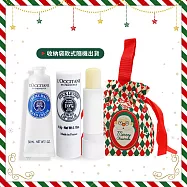L&rsquo;OCCITANE 歐舒丹 親親護唇護手保養組[乳油木護手霜+護唇膏(多味道可選)]-新春禮物-公司貨 乳油木潤唇膏