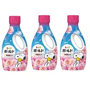 【三入組】日本Ariel洗衣精(卡通聯名款) 高級花香670g