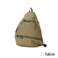 【fulcro】City系列-簡約隨身三角側背包(delight M)(多色可選)(日本空運來台x授權台灣經銷) 橄欖綠