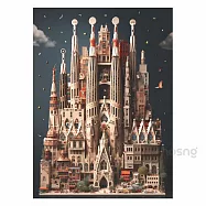 好森 Ho Sng|巴塞隆納聖家堂 1000片 Anatolian拼圖