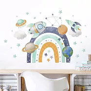 時尚壁貼-卡通彩虹星球 BR1164E