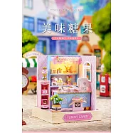 ArtLife 藝術生活DIY袖珍小屋_智趣屋_幸福一閣系列店鋪風小屋( 微縮 袖珍 模型 DIY 交換禮物) 美味糖果店QT045