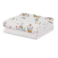 【HA 環安】 新生兒必備 魔豆毯幼兒嬰兒毯 尺寸130×100(寶寶毯、安撫毯、彌月禮、幼兒園午睡毯) 給愛麗絲