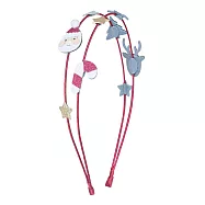 英國Mimi & Lula AW25_Xmas聖誕艾莉絲雙層髮圈