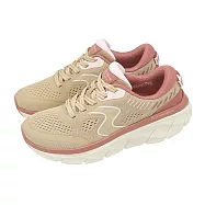 Skechers 休閒鞋 D Lux Walker 2.0 女鞋 棕 粉紅 厚底 緩衝 健走鞋 150007TPMT 23cm TAUPE/MULTI