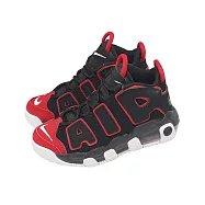 Nike 休閒鞋 Air More Uptempo PS 中童 童鞋 黑 紅 大AIR FB1343-001 17cm BLACK/RED