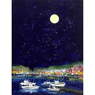 【玲廊滿藝】呂月華-星空系列/台南安平40x30cm